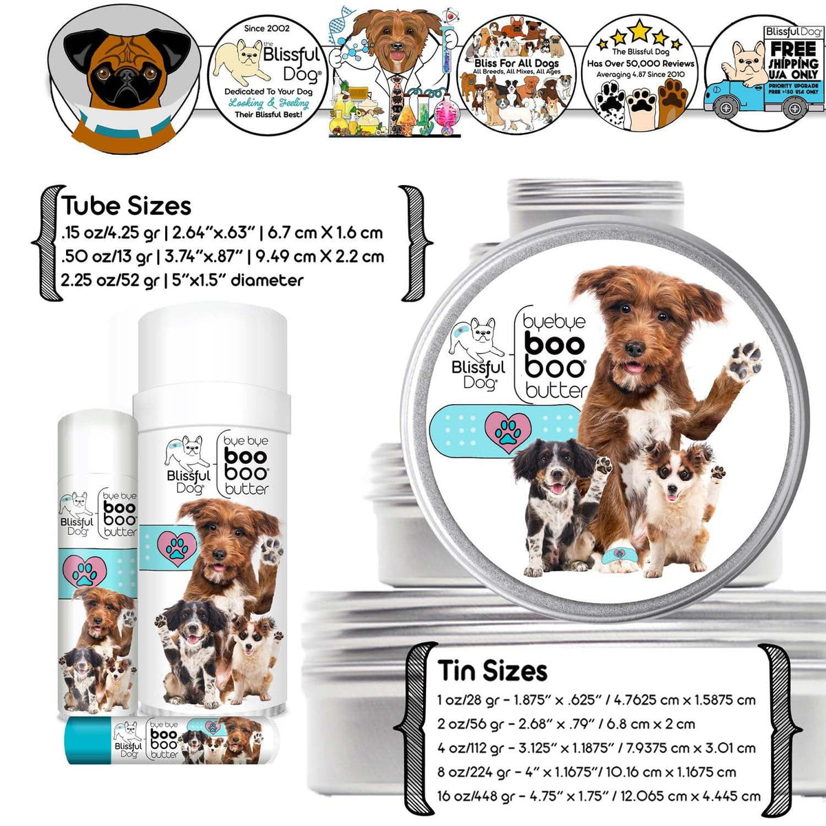 3 Cute Puppies Boo Boo Butter