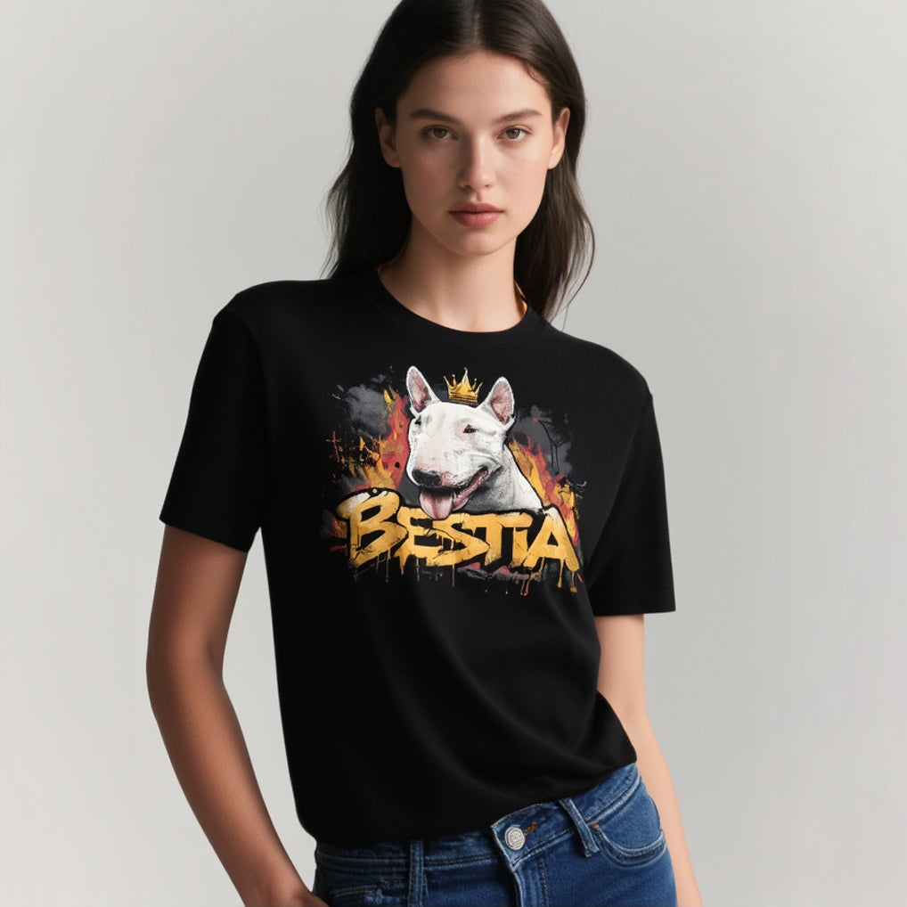 Bull Terrier T-shirt Black