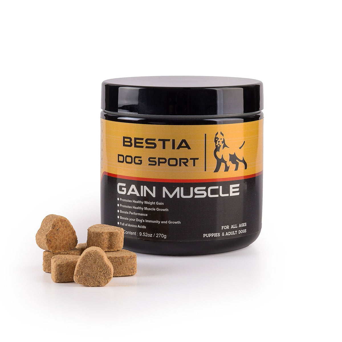 BDS Gain Muscle Dog Food Supplement