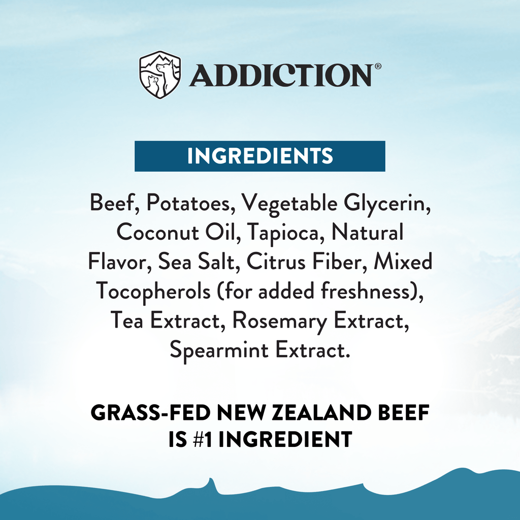 Addiction Meaty Bites Dog Treats Variety Bundle