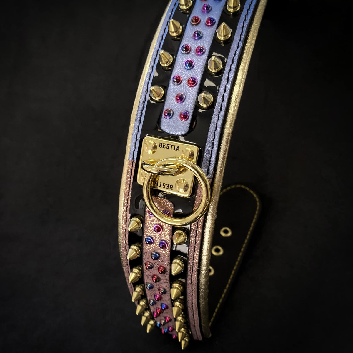 The Candy Dog Collar Black
