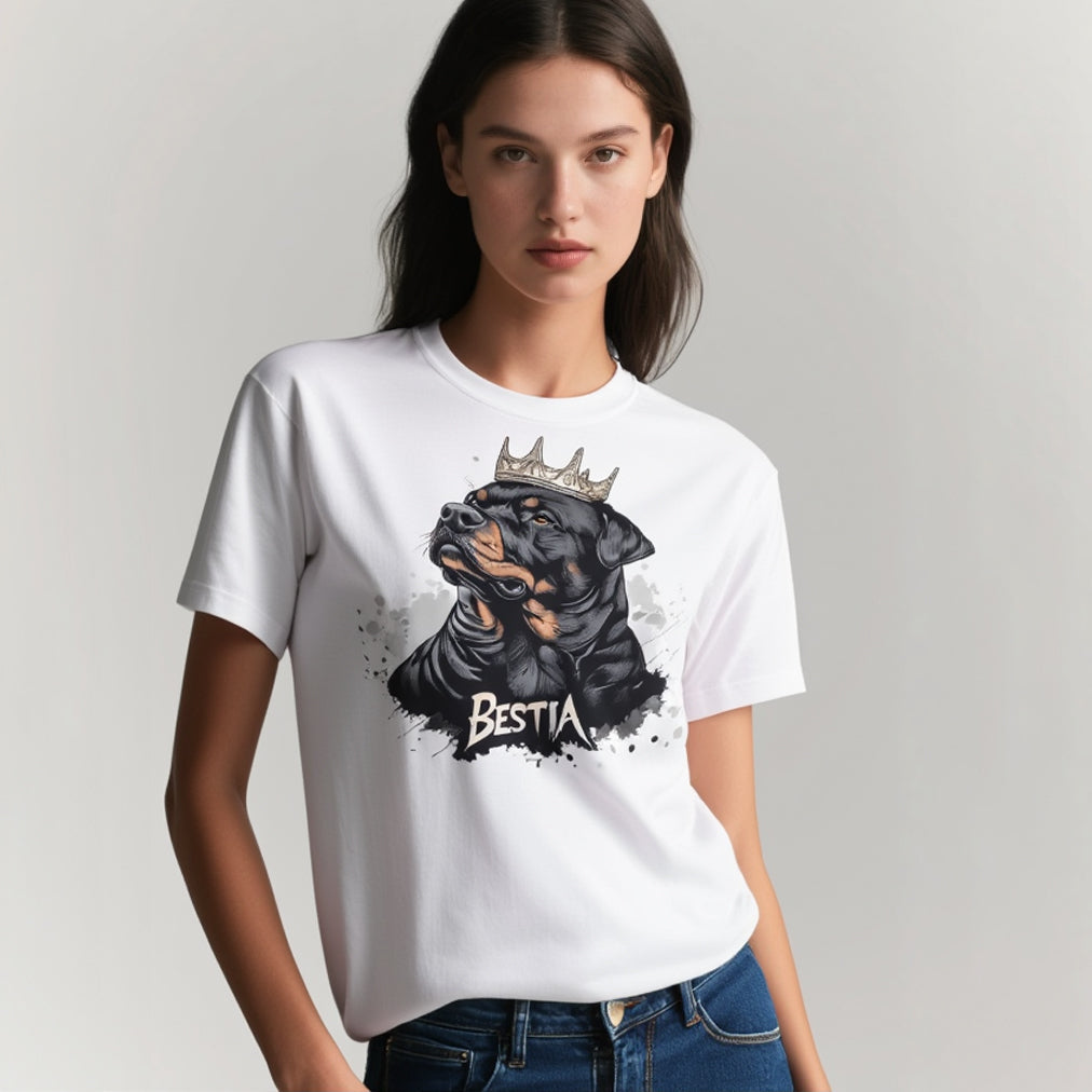Rottweiler T-shirt White